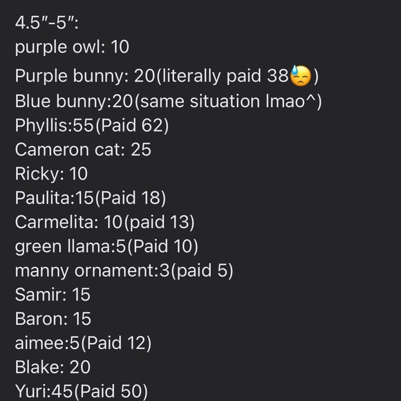 Squishmallows for sale - Picture 3 of 6